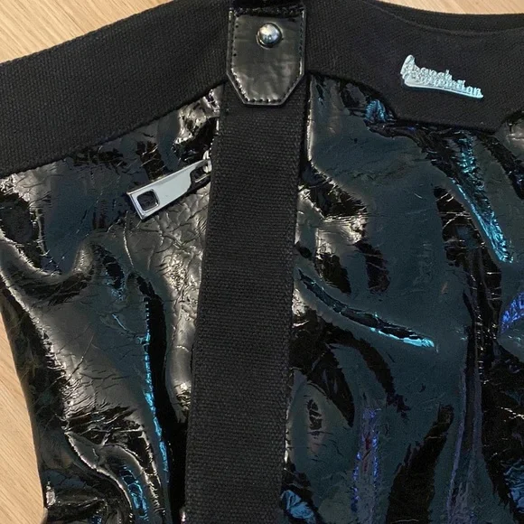 French Connection Large Patent Bag - Picture 3 of 9